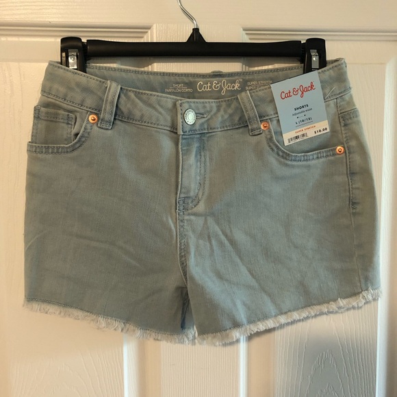 Lot of girls Jean shorts size 10 - Picture 10 of 11